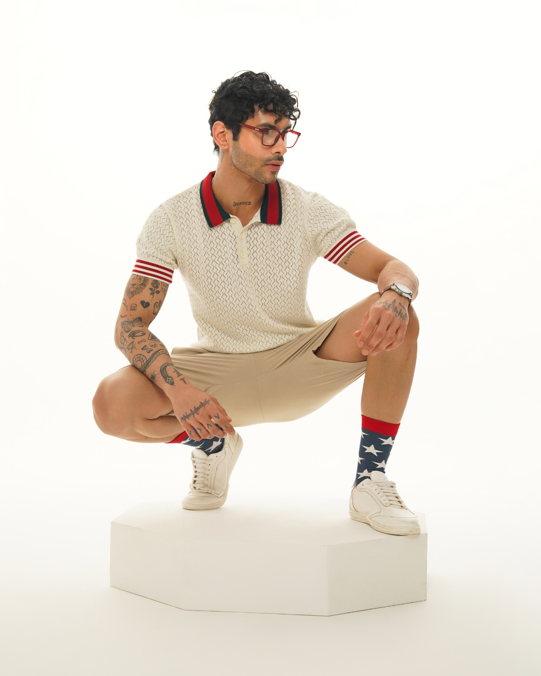 The Windsor Mesh Knit Polo