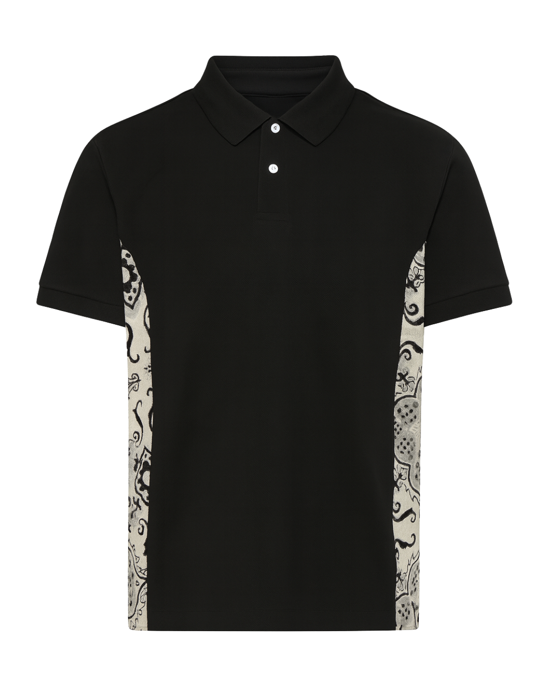 The Signature Paisley-Panel Polo Shirt