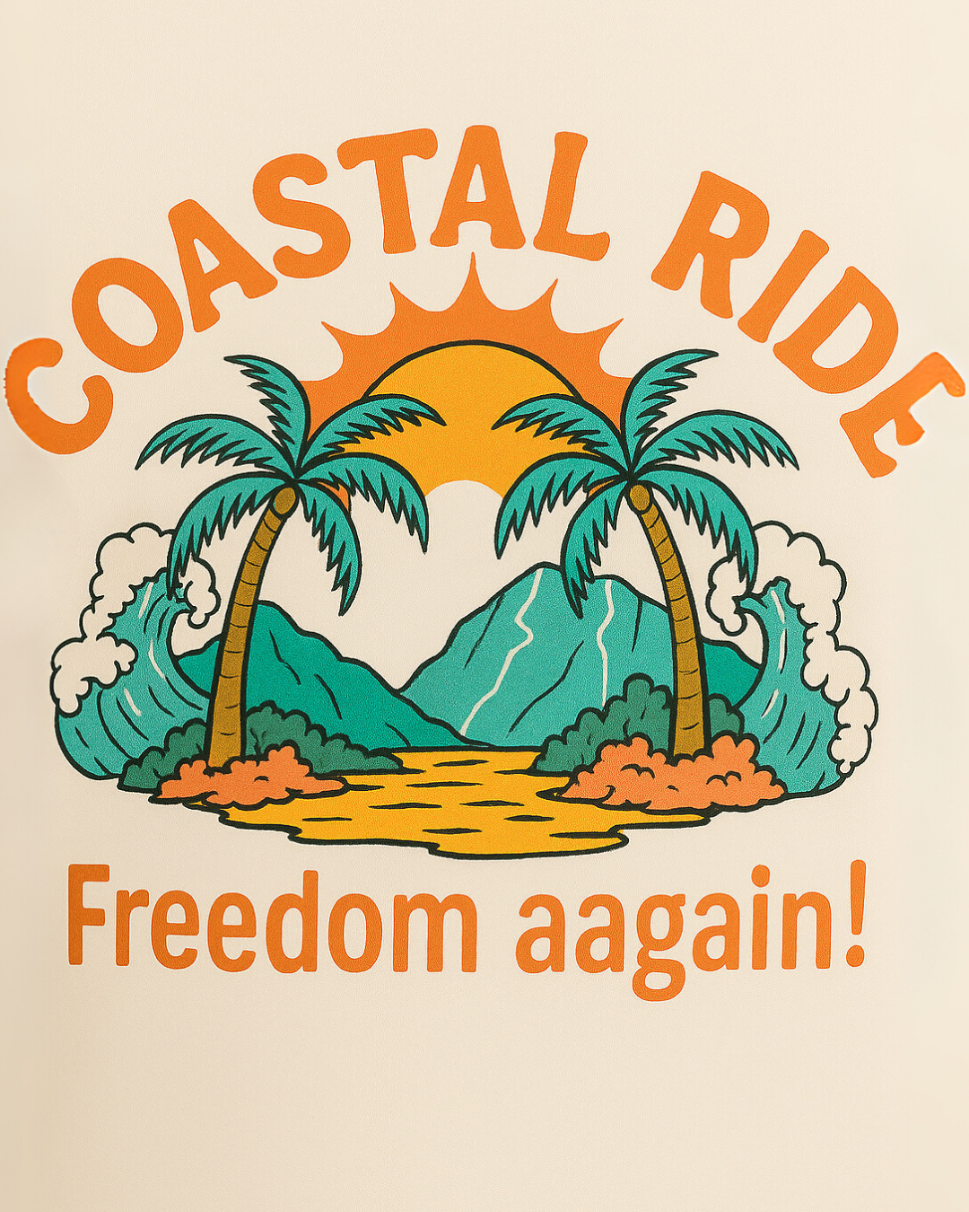 Coastal Ride Graphic T-shirt