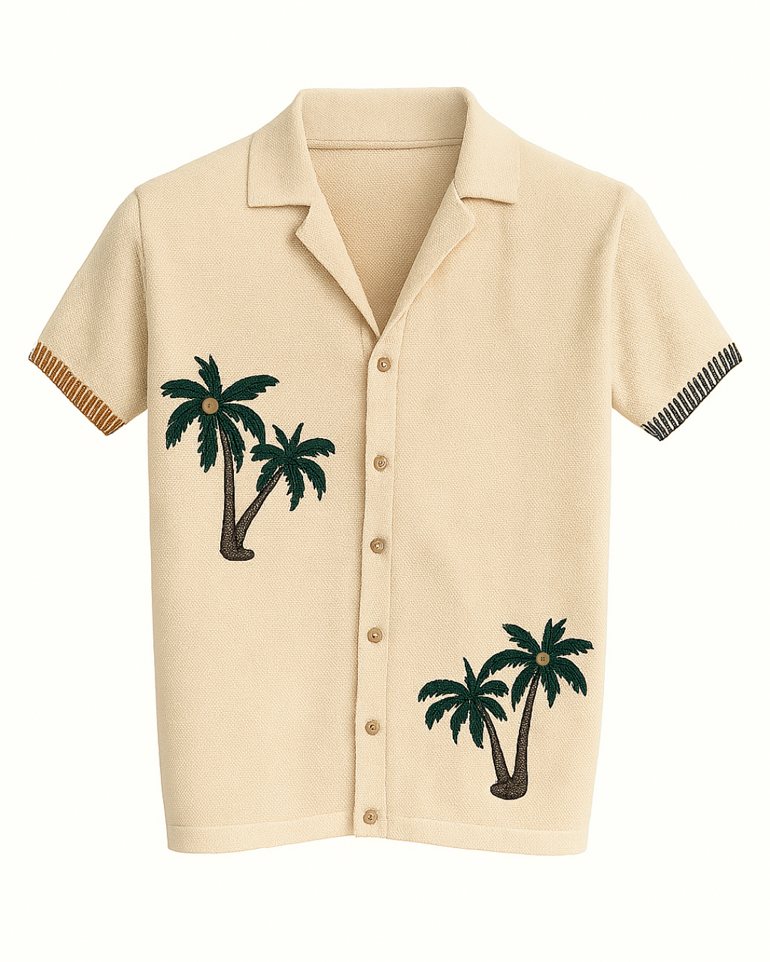 Coastal Calm Cuban Shirt