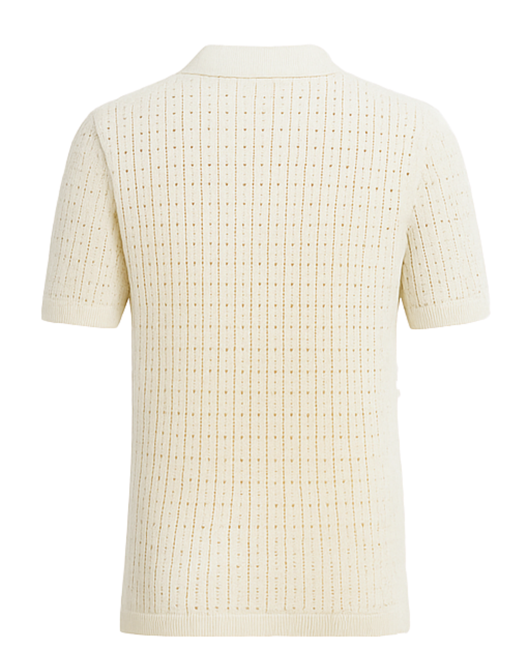 Retro Riviera Breezy Knit Polo