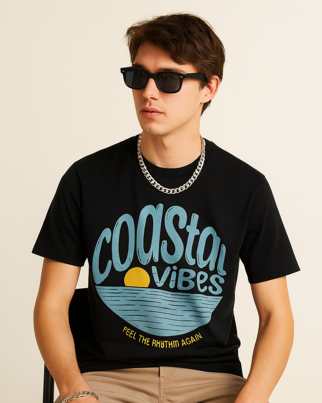 Coastal Vibes Graphic T-shirt