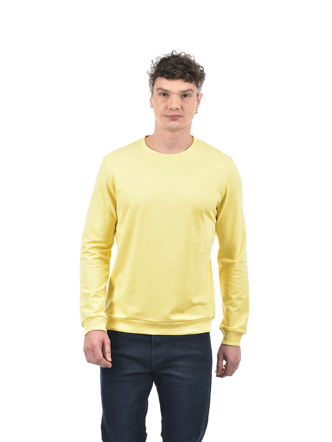 Sunshine Yellow Crewneck Sweatshirt