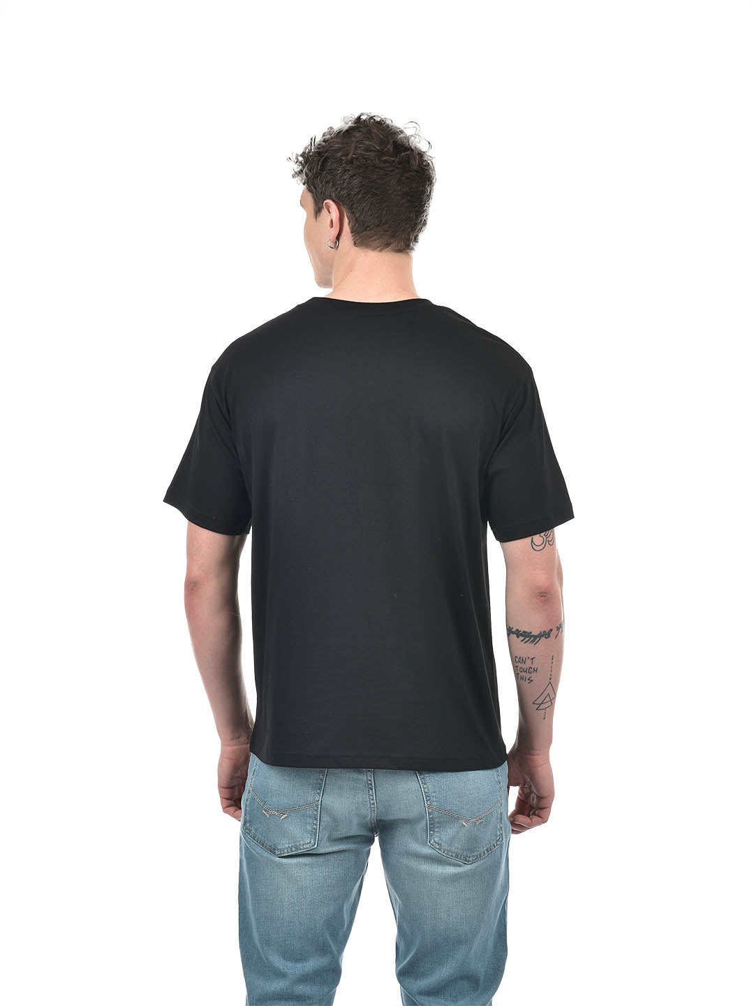 'Urban Circuit' Graphic T-Shirt – Black