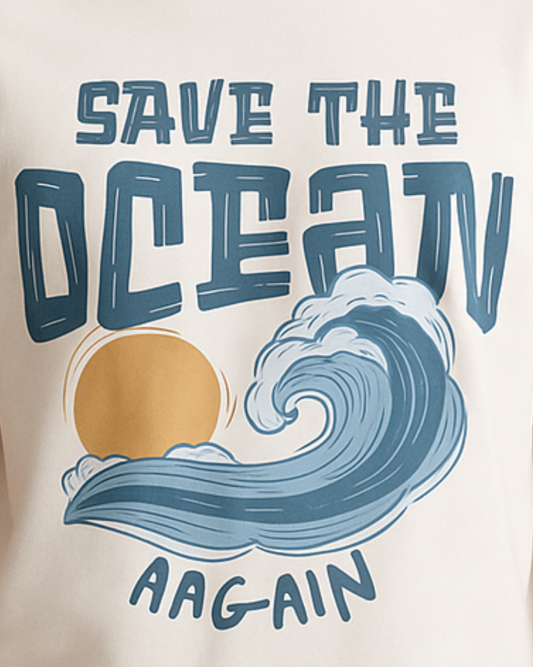 Save The Ocean Graphic T-shirt