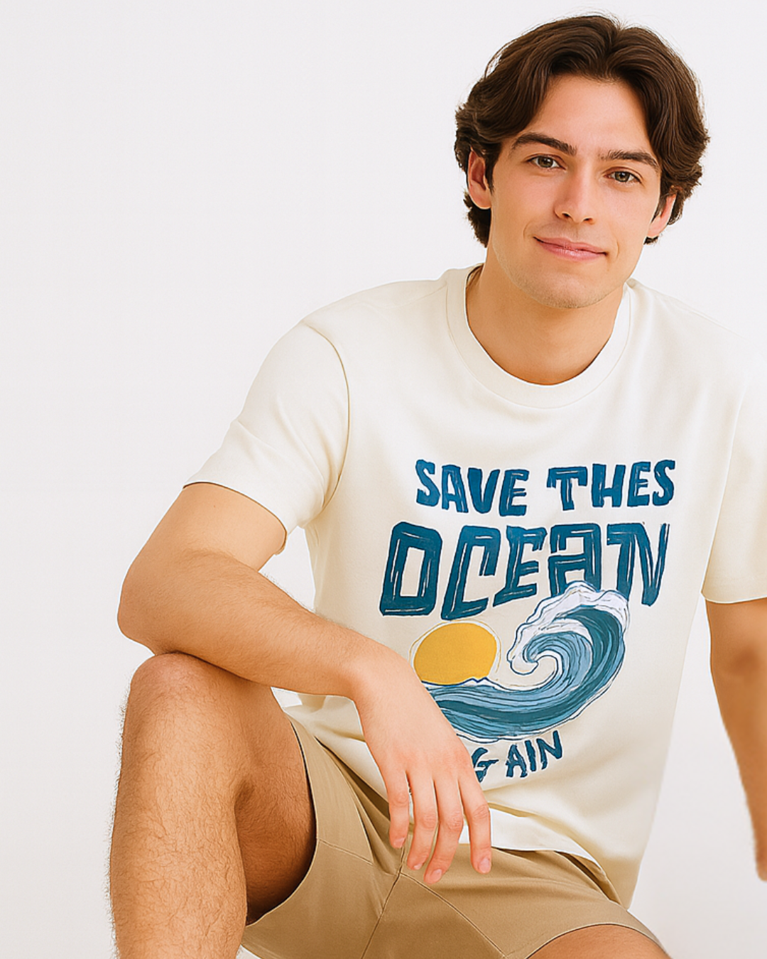 Save The Ocean Graphic T-shirt