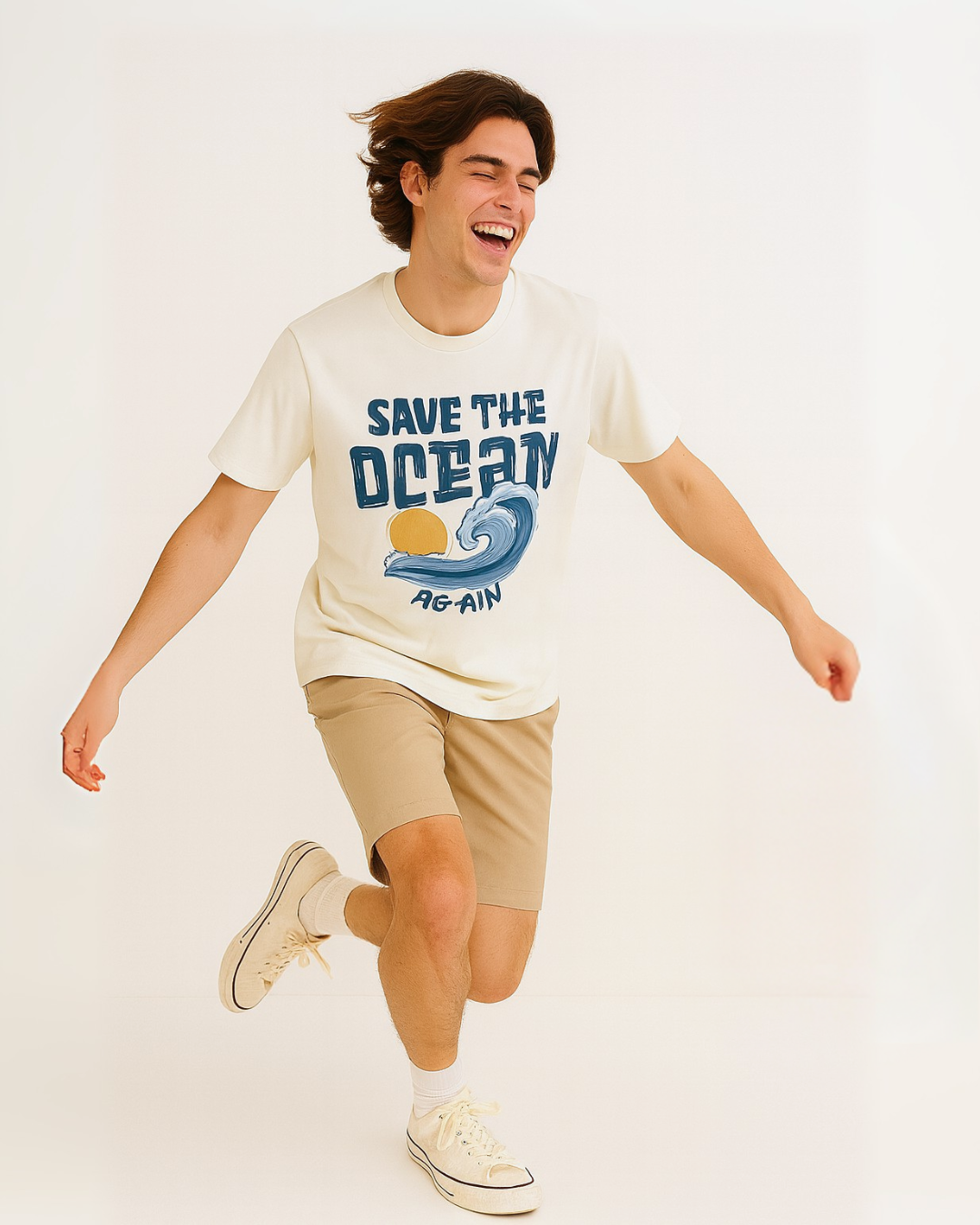 Save The Ocean Graphic T-shirt