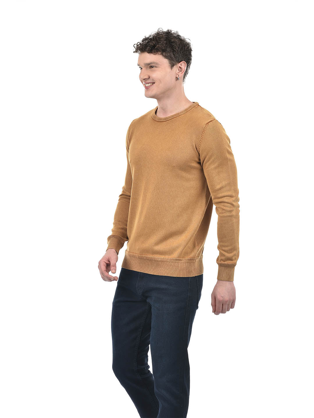 Premium Tan Brown Crewneck Sweatshirt