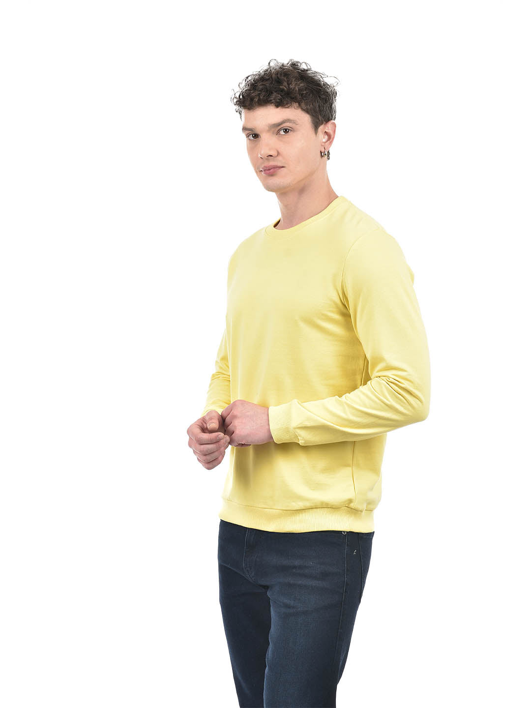 Sunshine Yellow Crewneck Sweatshirt