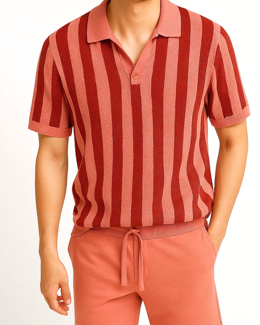 The Afterglow Stripe Polo