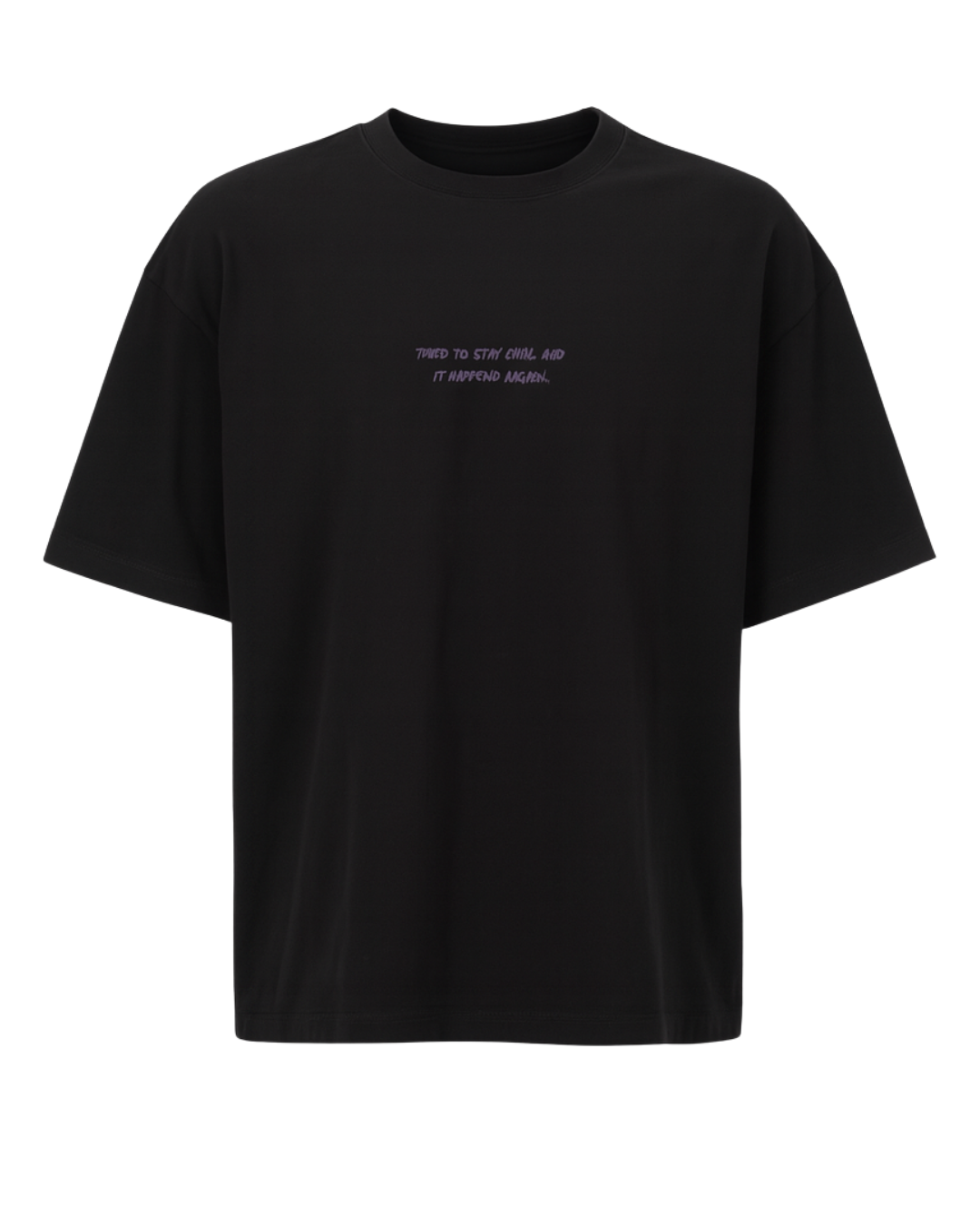 Stay Chill Drop Shoulder Graphic T-shirt