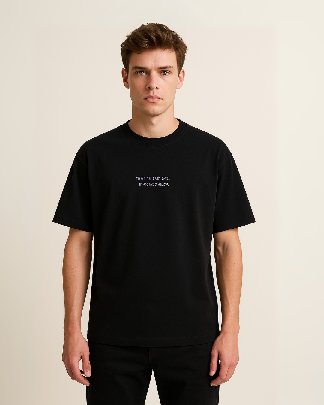 Stay Chill Oversized Graphic T-shirt