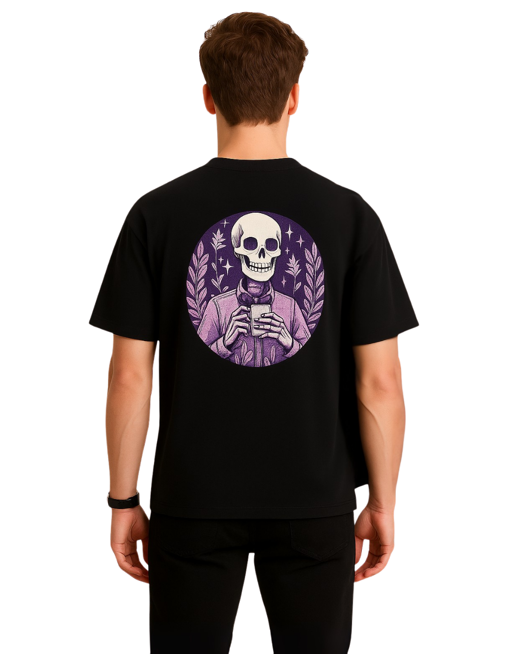 Stay Chill Drop Shoulder Graphic T-shirt