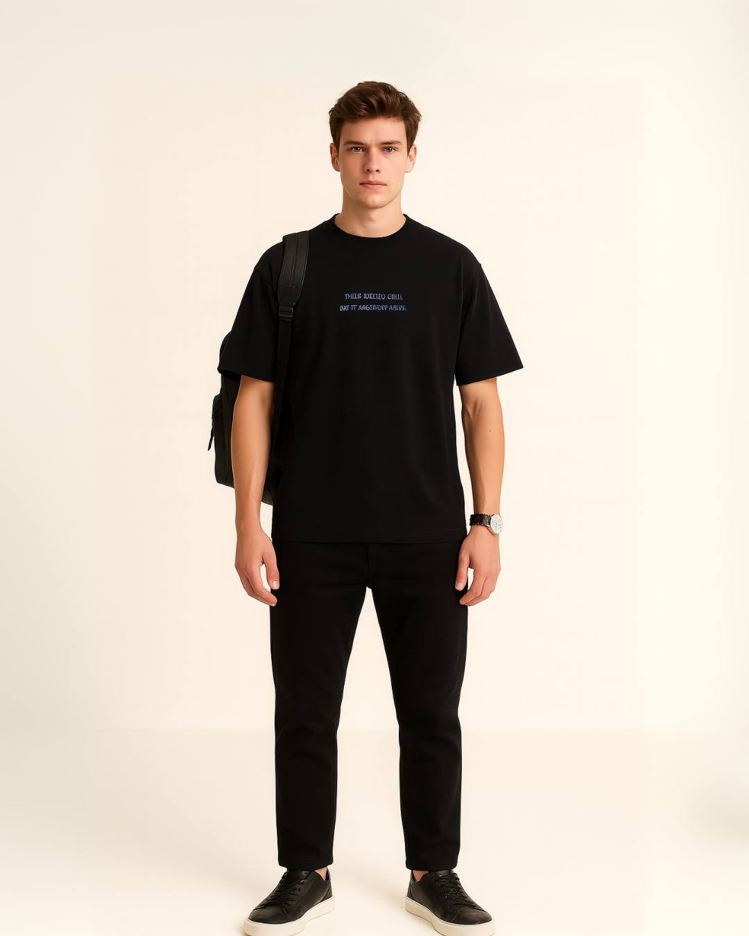 Stay Chill Oversized Graphic T-shirt
