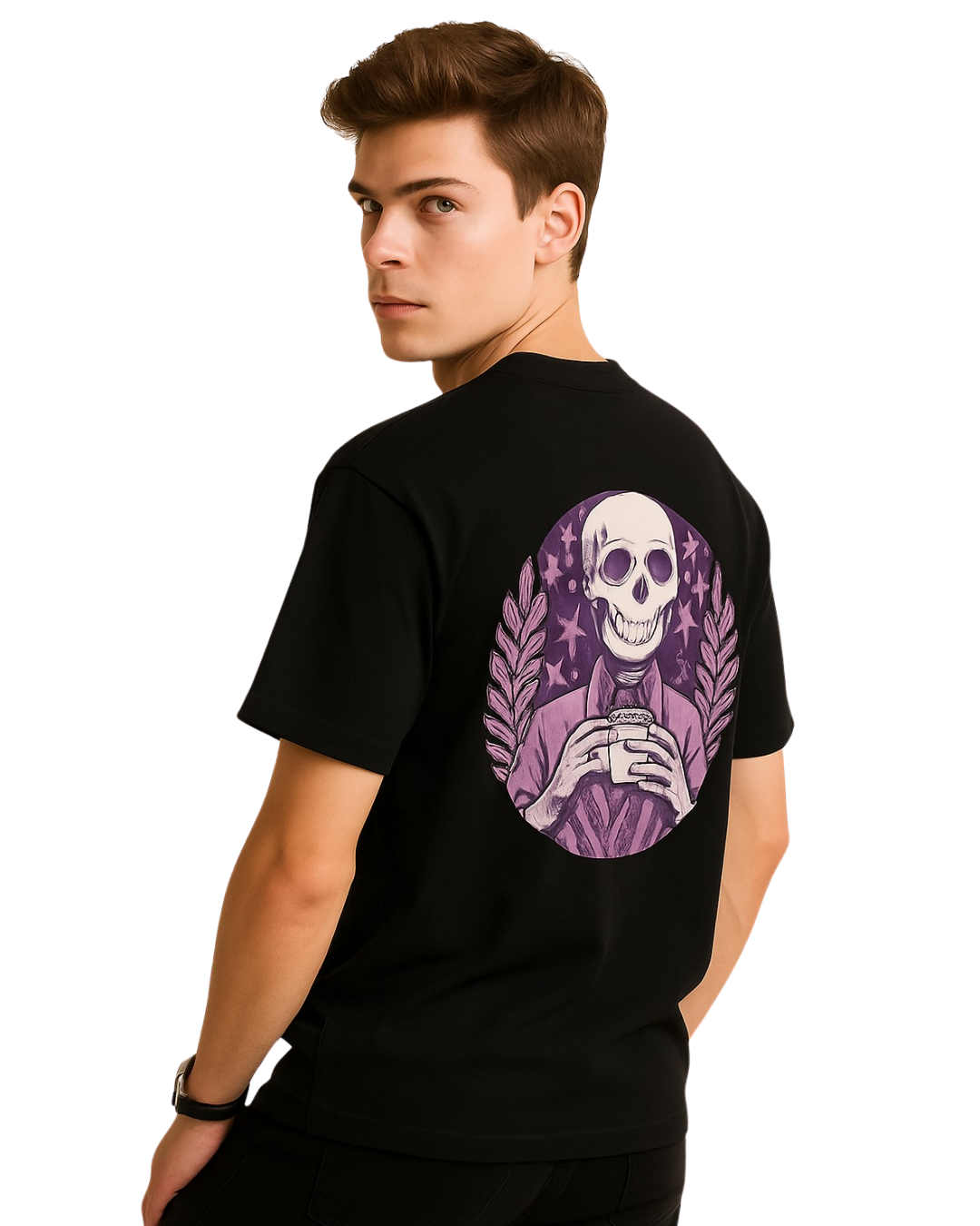 Stay Chill Drop Shoulder Graphic T-shirt