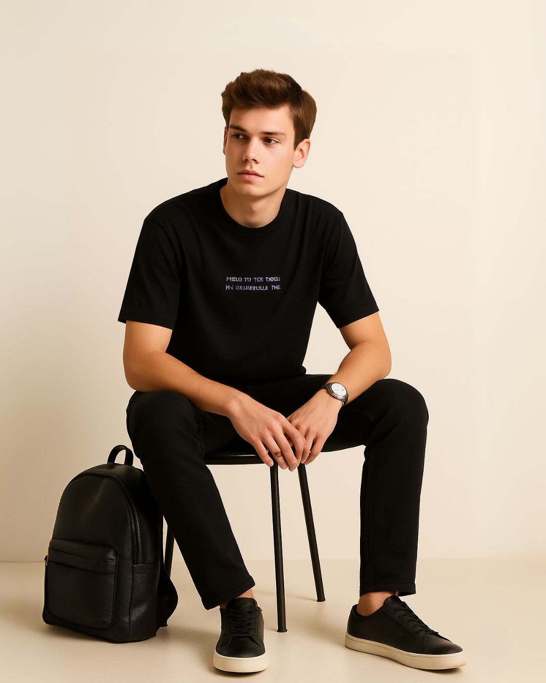 Stay Chill Oversized Graphic T-shirt