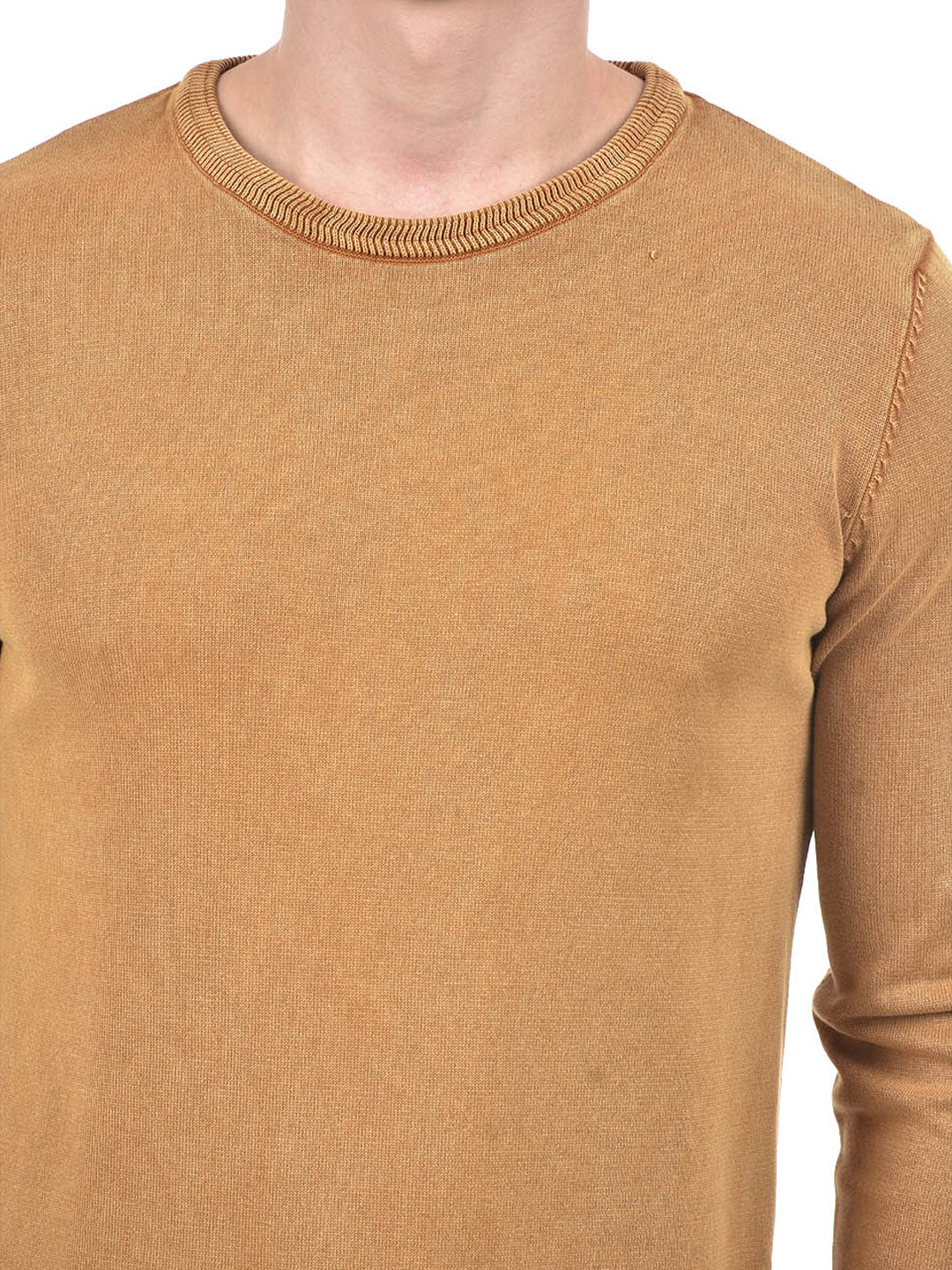 Premium Tan Brown Crewneck Sweatshirt