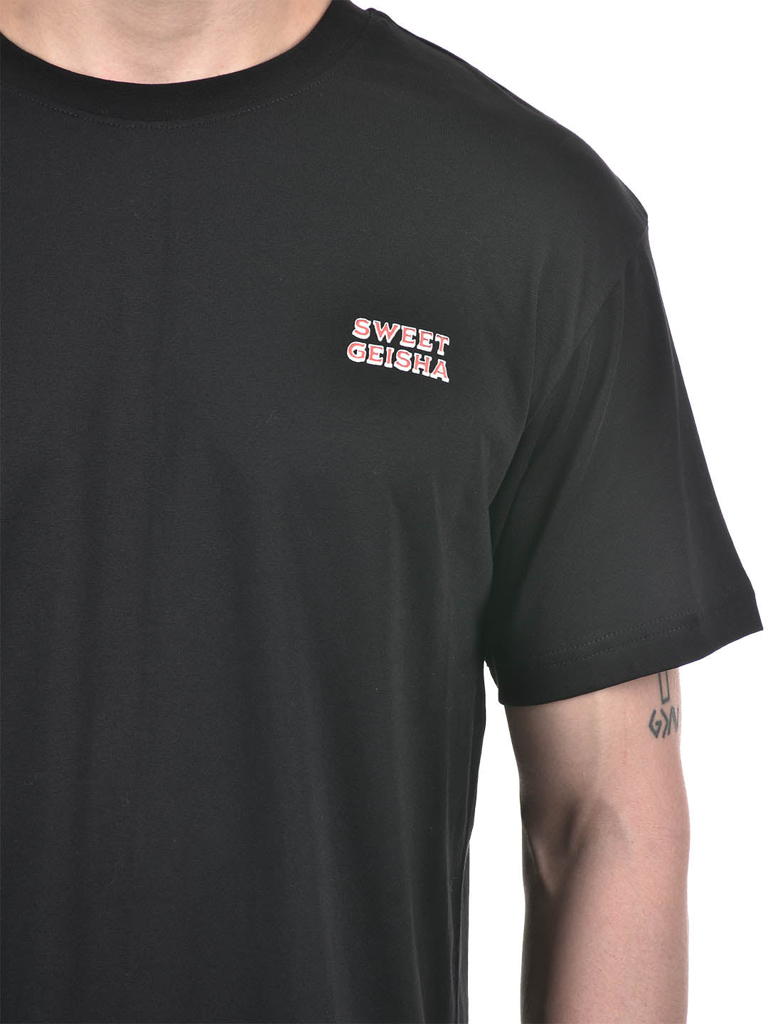 'Sweet Geisha' Graphic T-Shirt – Black