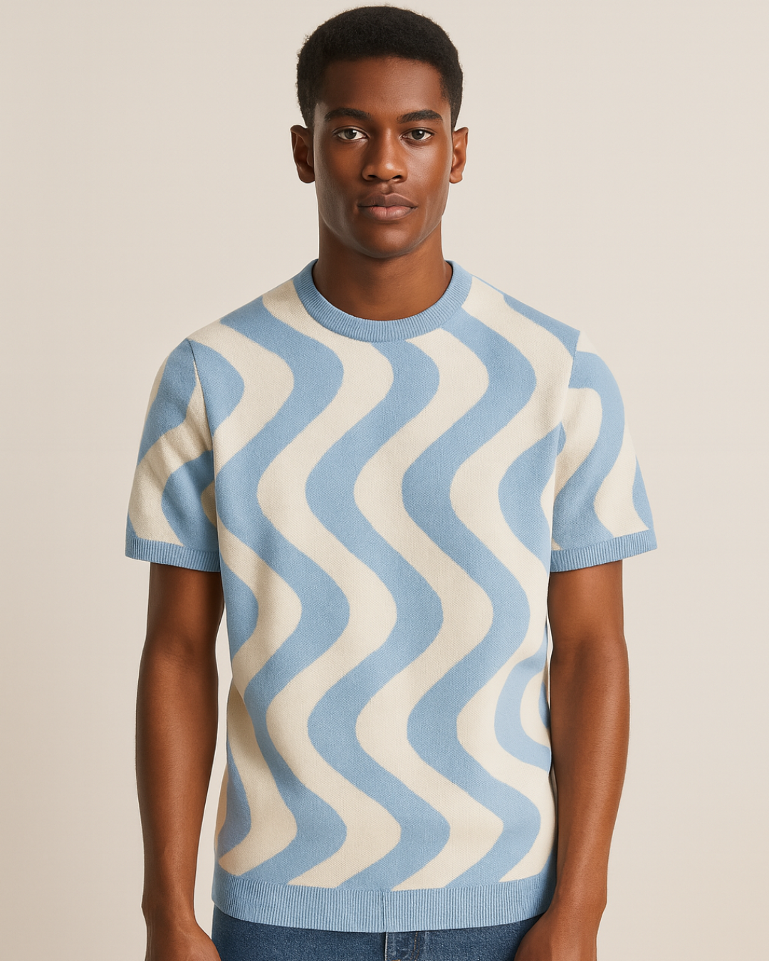 Waveform Knit T-shirt