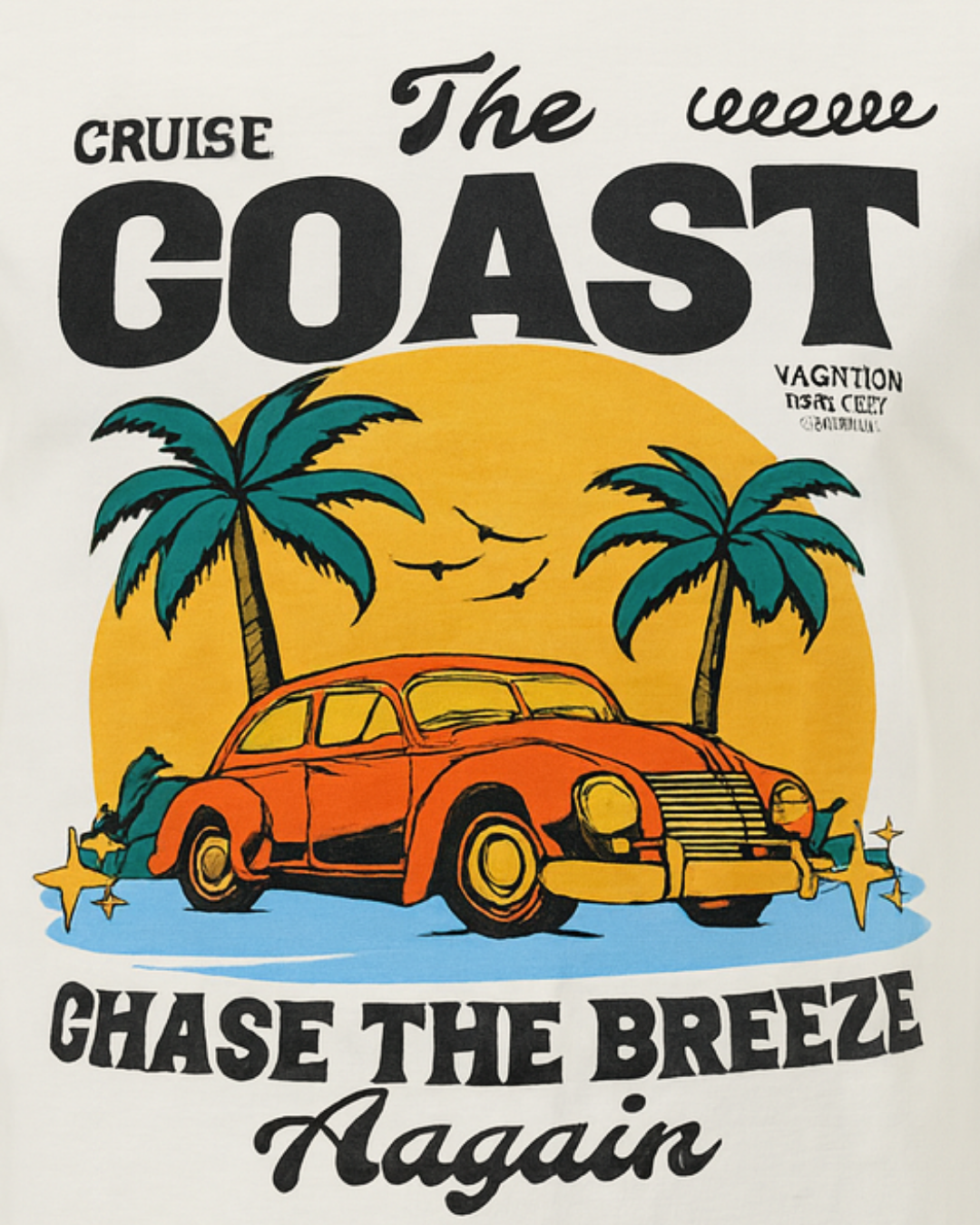 Coastal Breeze Graphic T-shirt