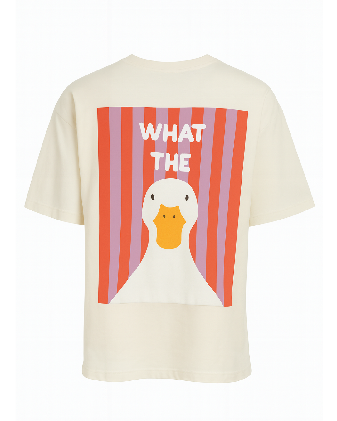 WHAT THE Duck Oversized T-shirt