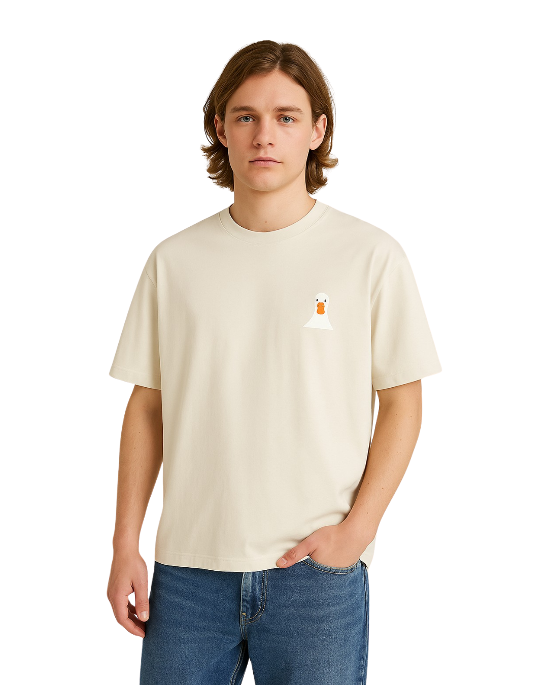 WHAT THE Duck Oversized T-shirt