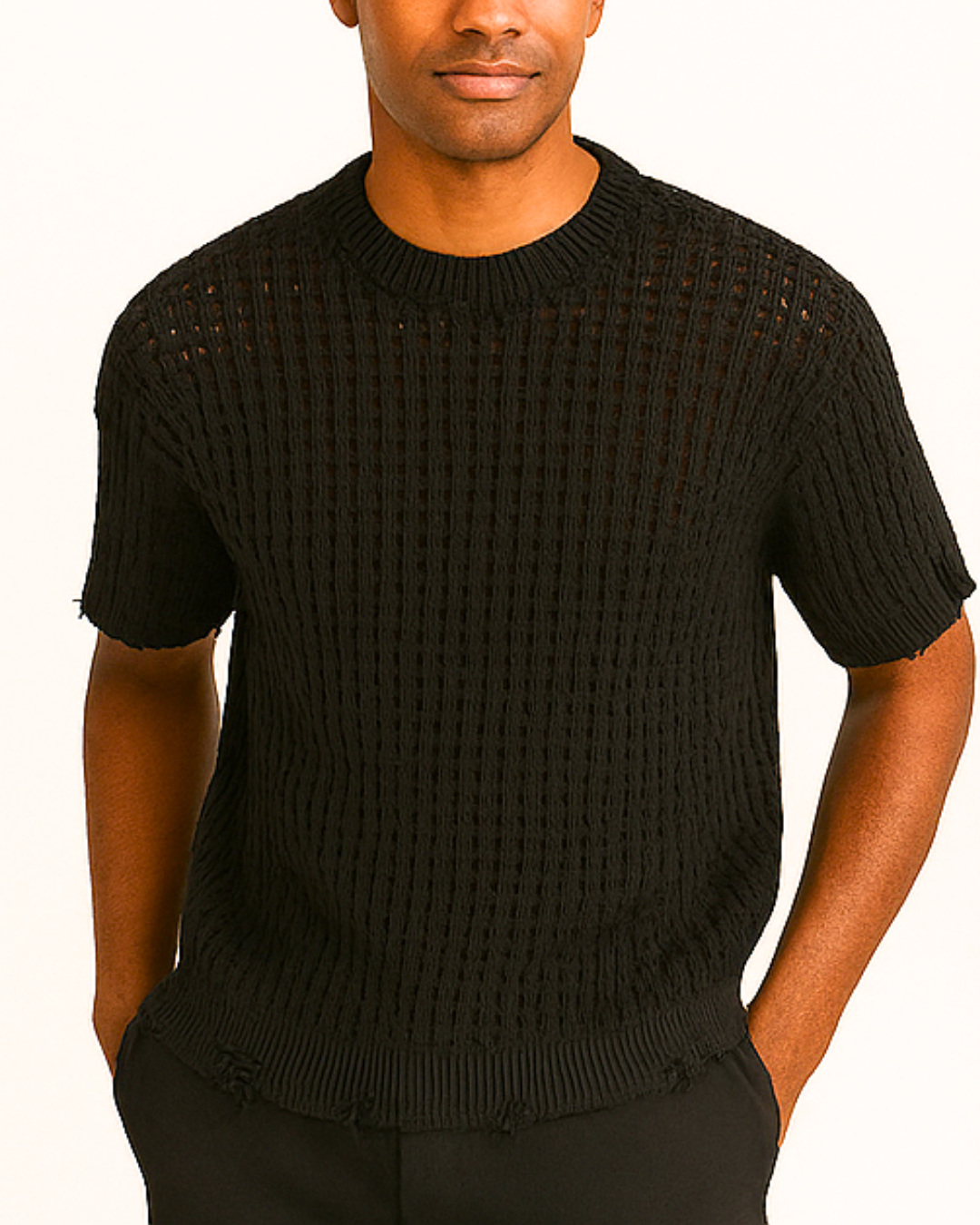 Blackout Edge Mesh T-shirt