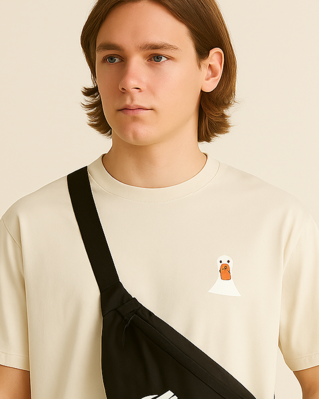 WHAT THE Duck Oversized T-shirt