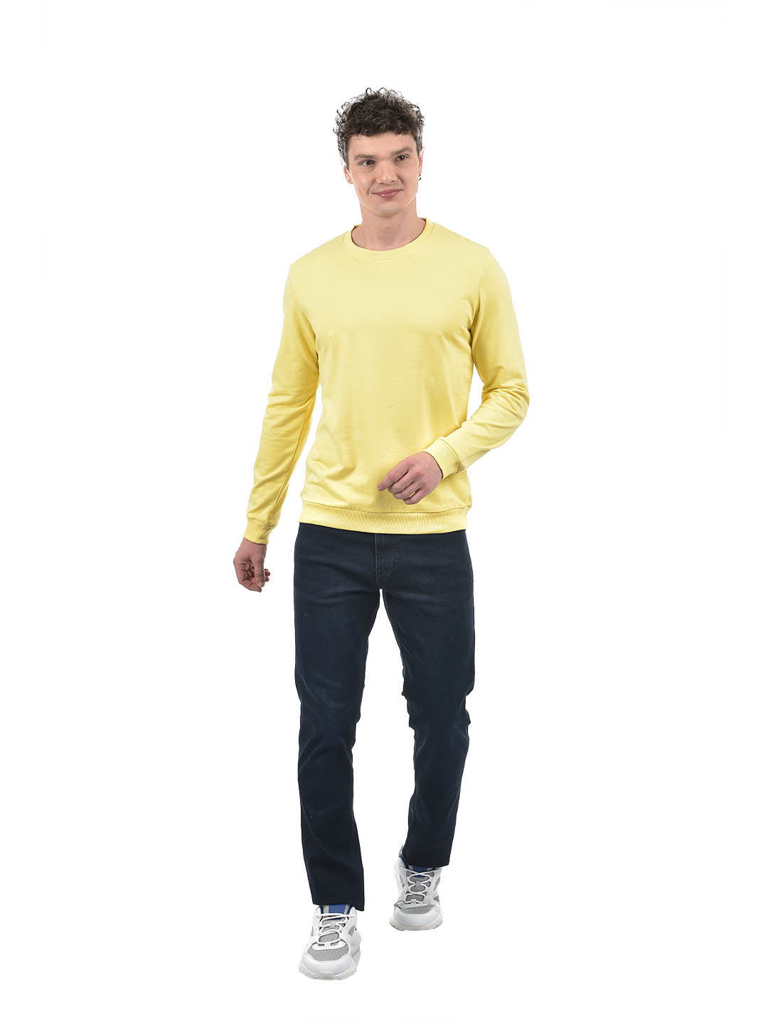 Sunshine Yellow Crewneck Sweatshirt