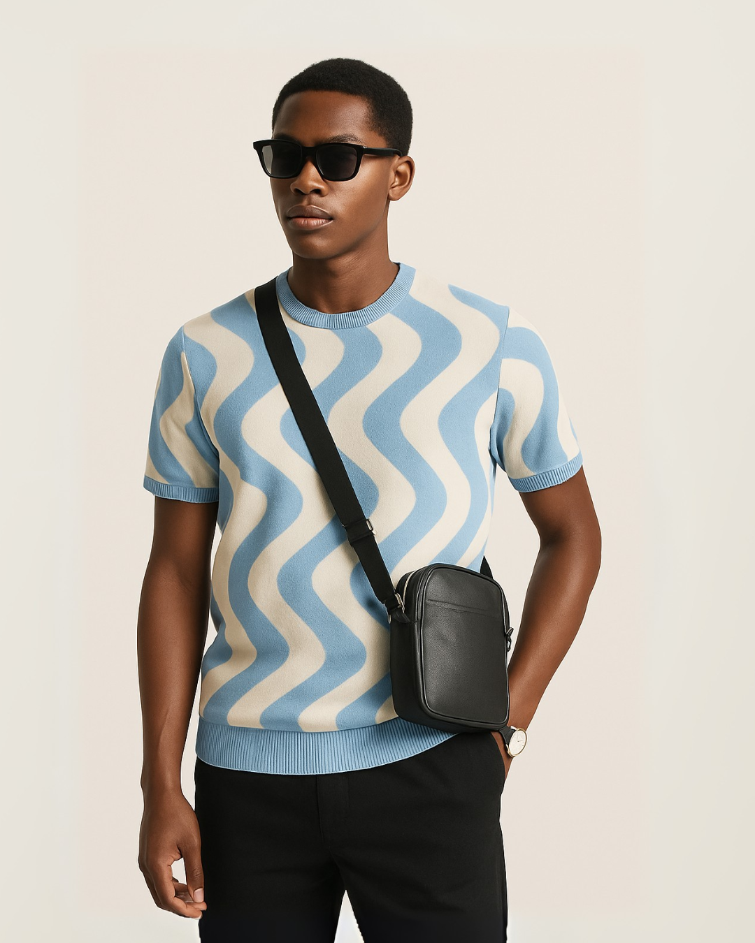 Waveform Knit T-shirt