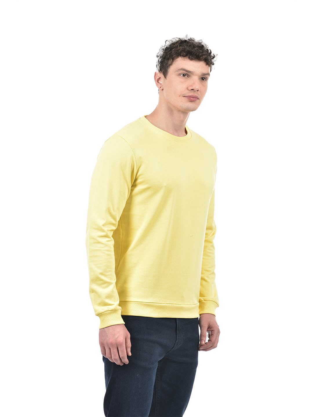 Sunshine Yellow Crewneck Sweatshirt