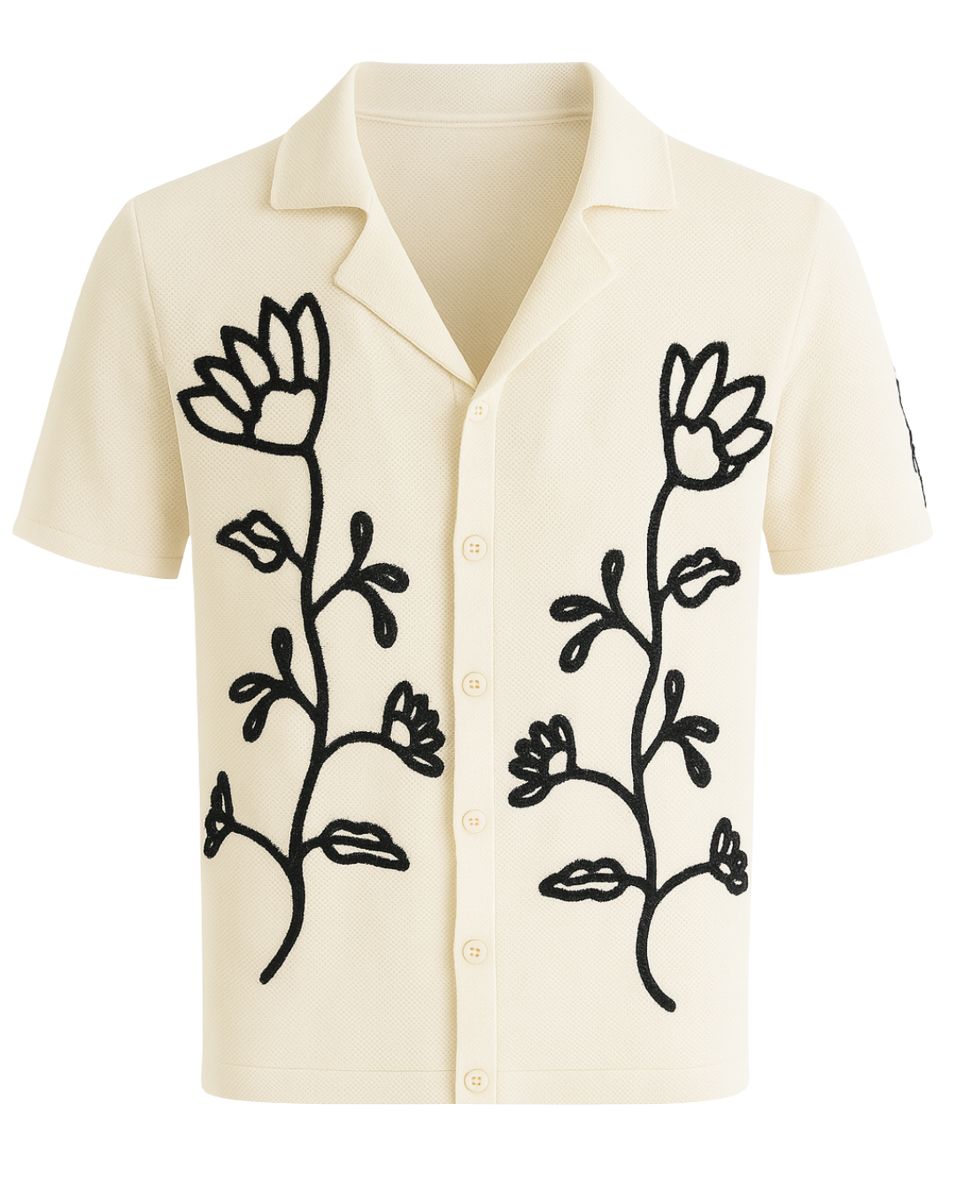 Aristo Bloom Knit Cuban Shirt