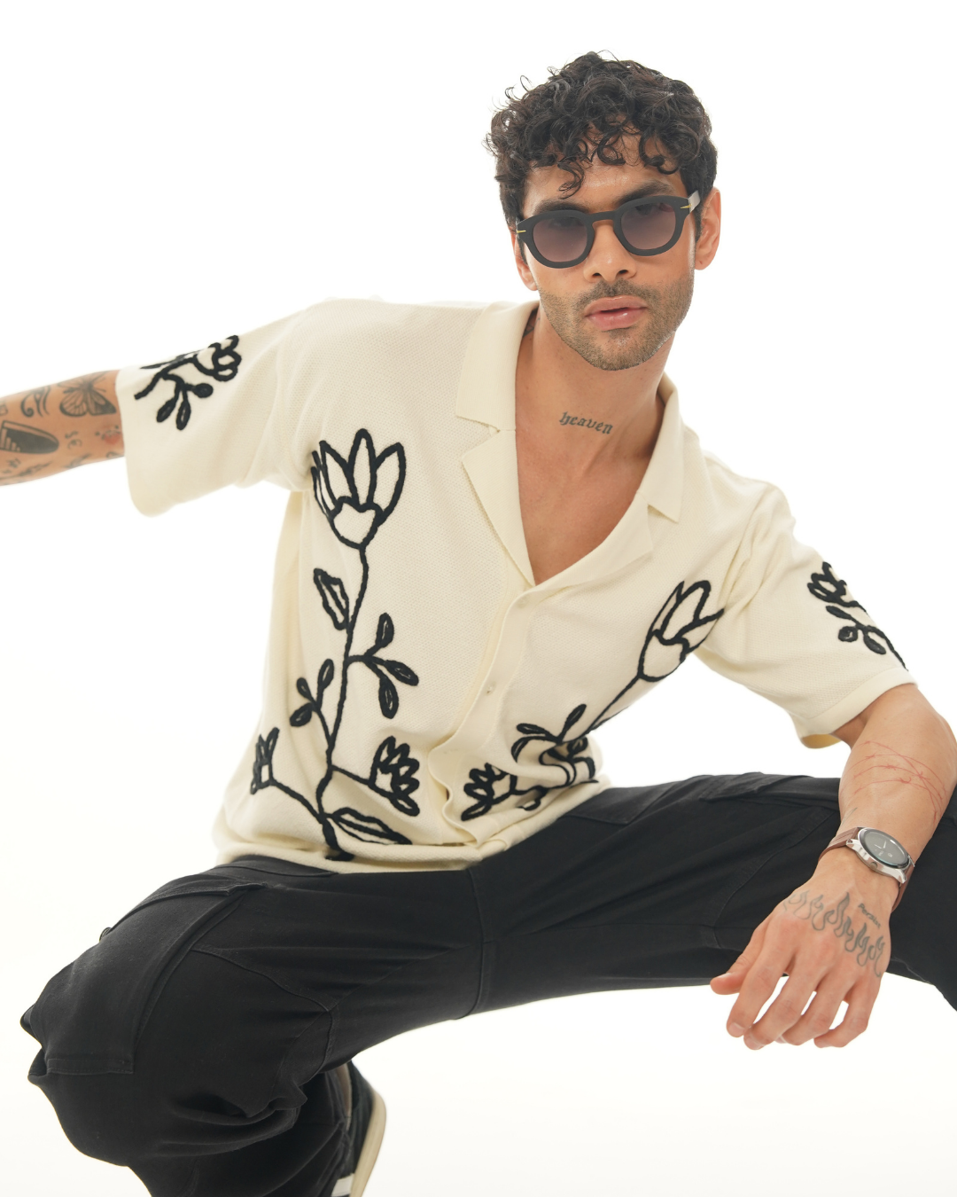 Aristo Bloom Knit Cuban Shirt