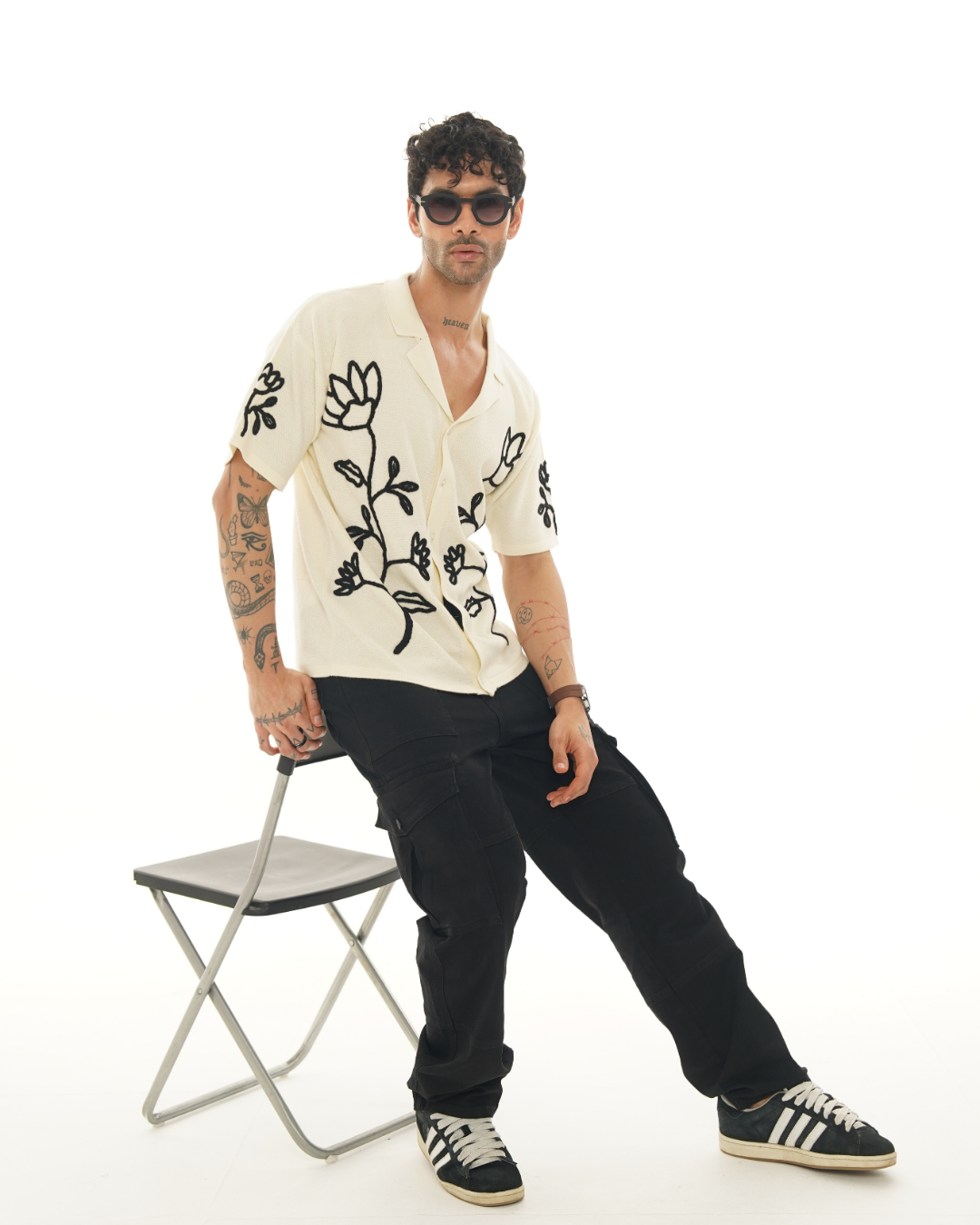 Aristo Bloom Knit Cuban Shirt