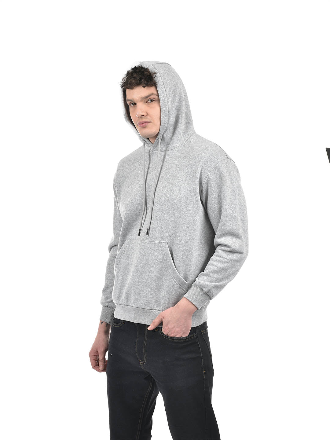 All Rounder Classic Grey Fleece Hoodie