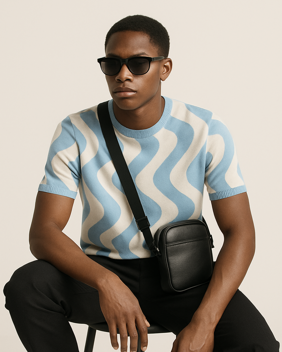 Waveform Knit T-shirt
