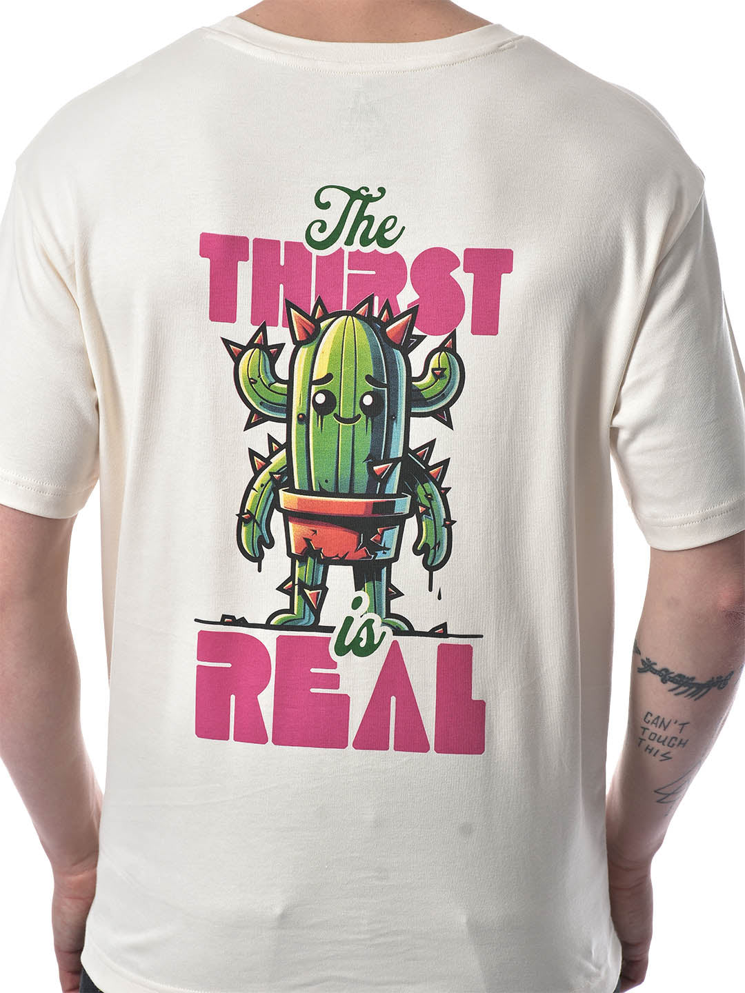 'The Thirst is Real' Graphic T-Shirt – Ivory