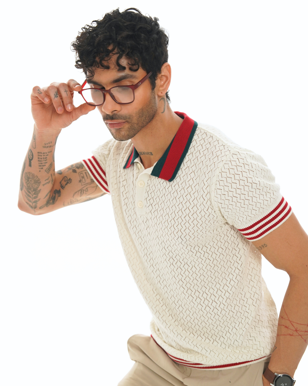 The Windsor Mesh Knit Polo