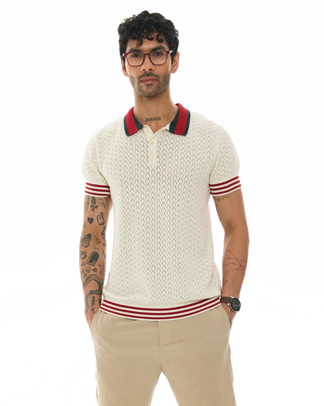 The Windsor Mesh Knit Polo