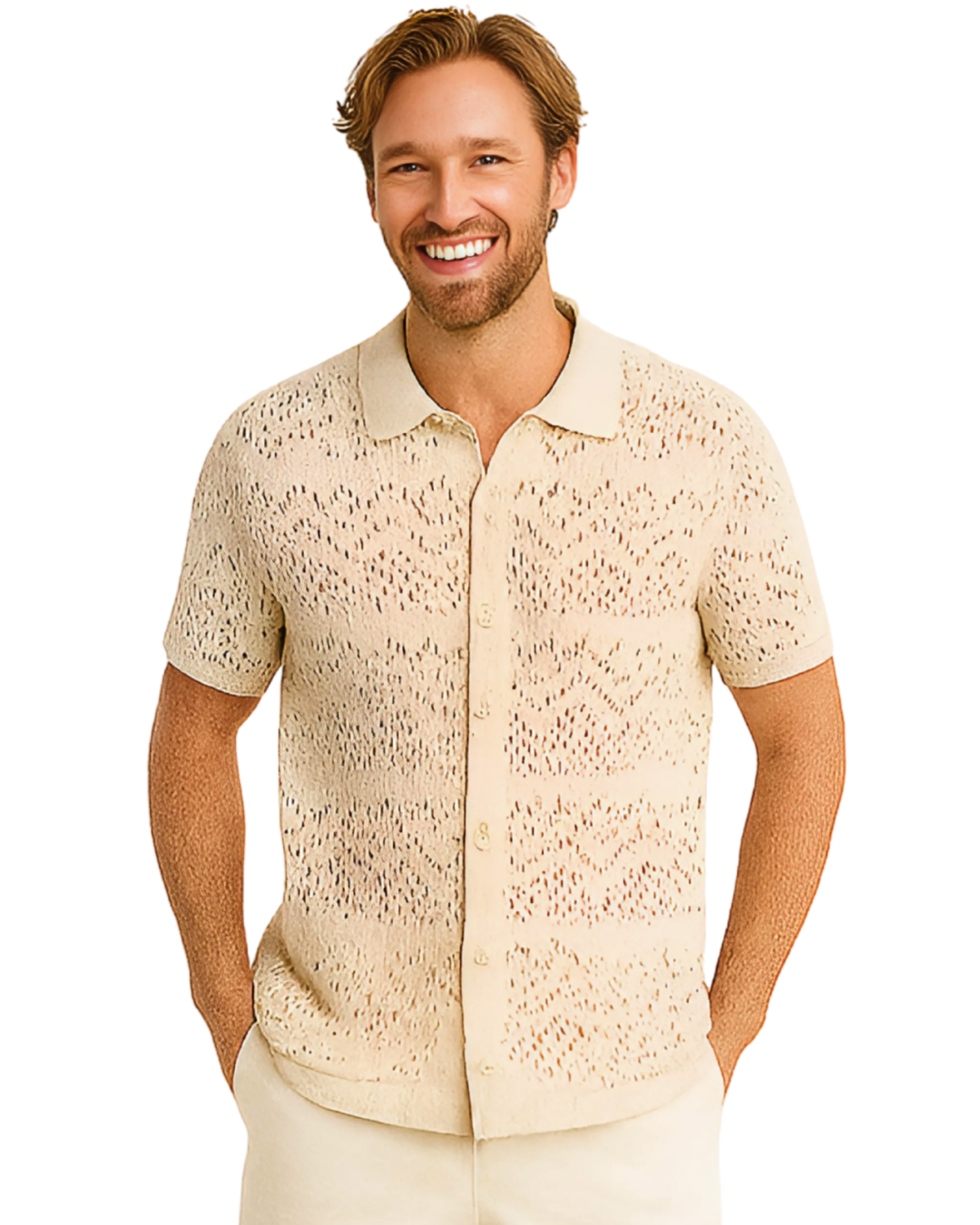 Sandwave Chevron Knit Shirt