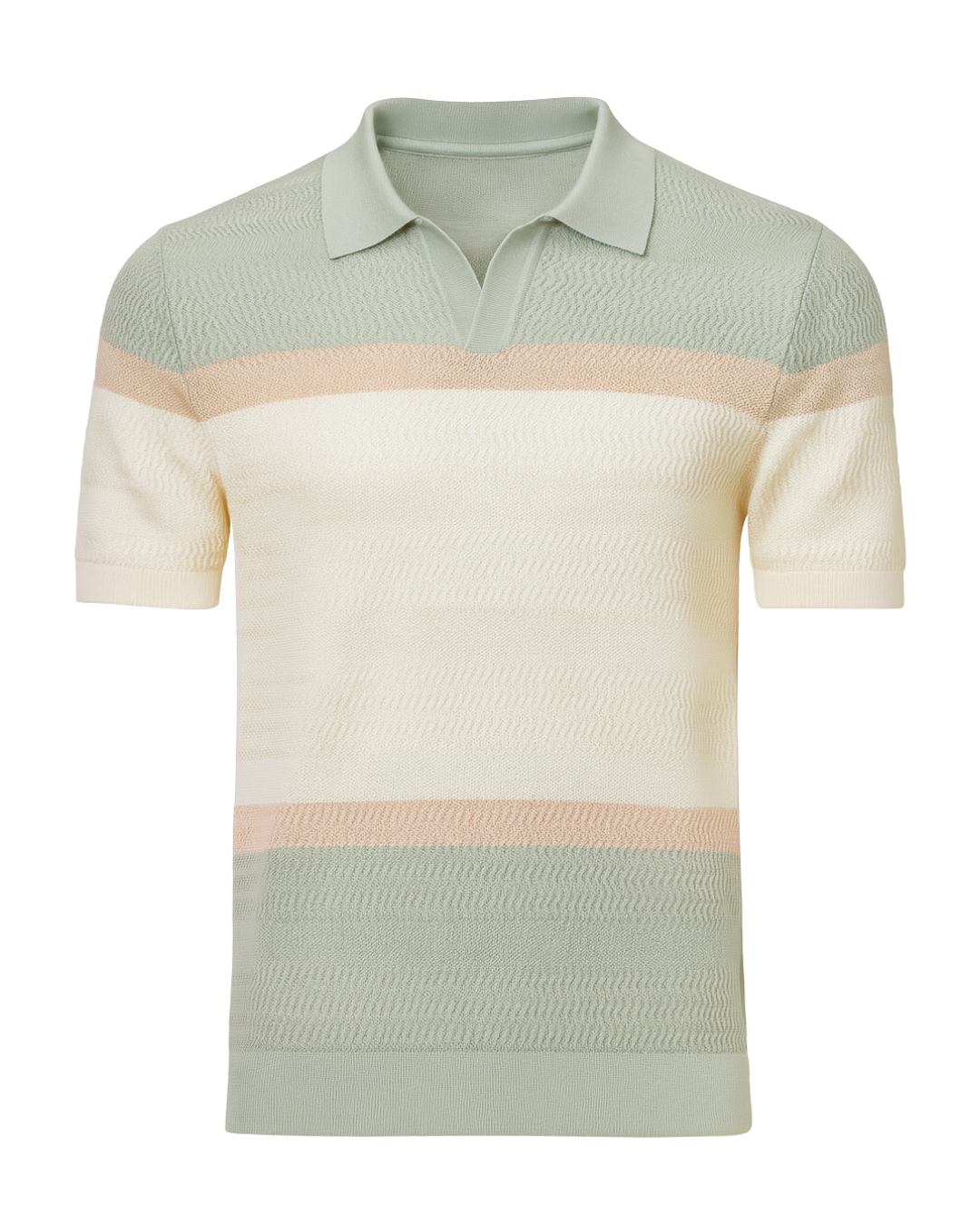 Sage Wave Shoreline Knit Polo